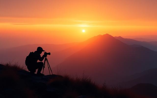 山岳写真の撮影技術を学ぶワークショップ
