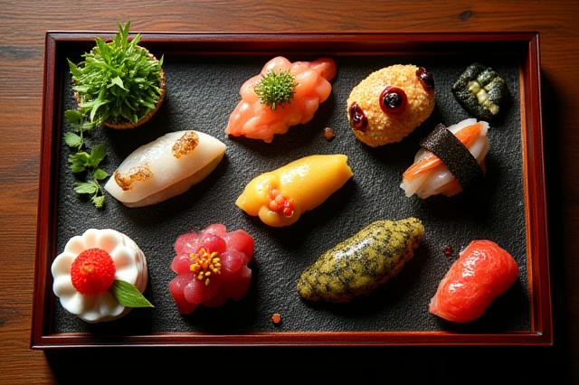 美しい懐石料理